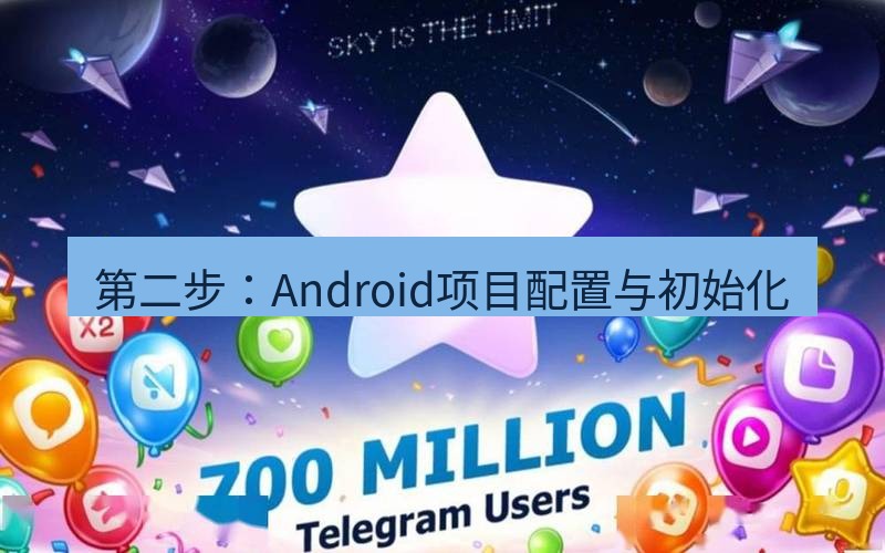 Telegram下载安装包 第二步:Android项目配置与初始化