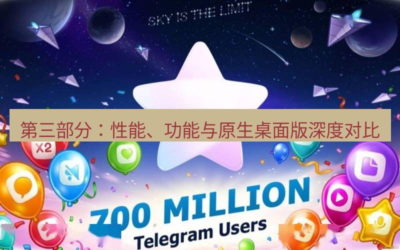 Telegram下载安装包 第三部分:性能、功能与原生桌面版深度对比