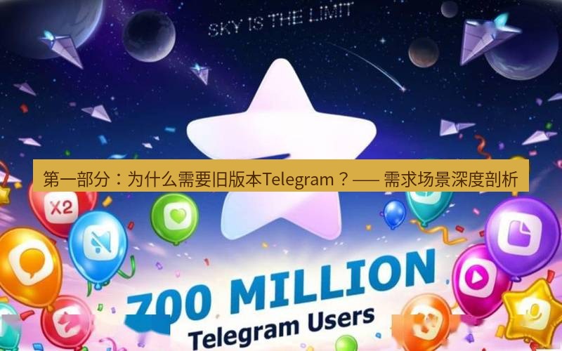 Telegram下载安装包 第一部分:为什么需要旧版本Telegram?—— 需求场景深度剖析