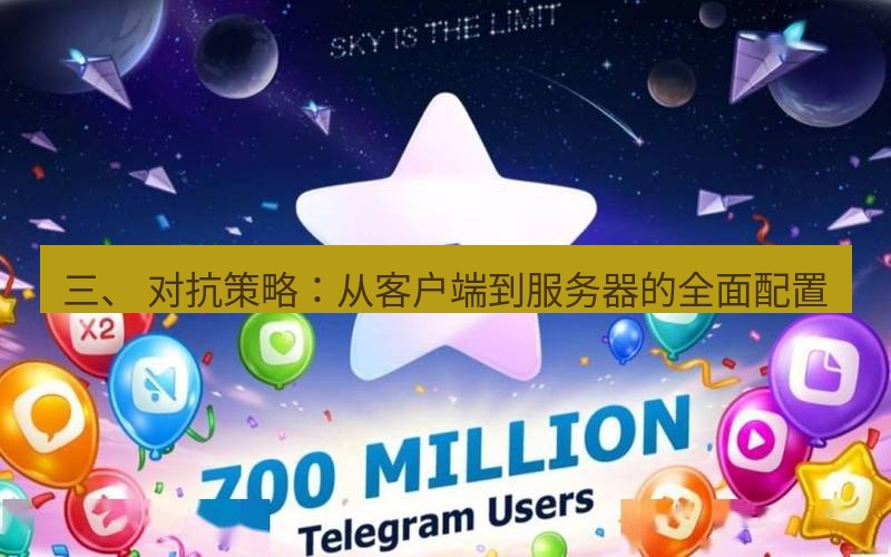 Telegram下载安装包 三、 对抗策略:从客户端到服务器的全面配置