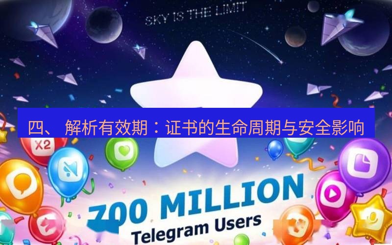 Telegram下载安装包 四、 解析有效期:证书的生命周期与安全影响