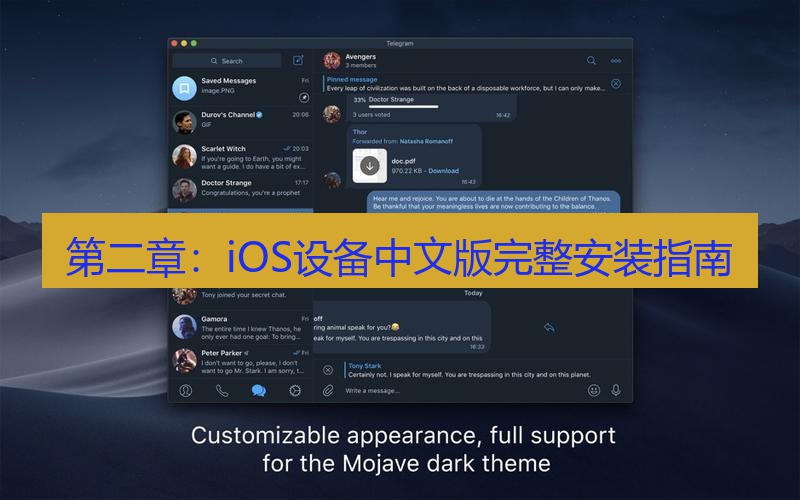Telegram下载 第二章:iOS设备中文版完整安装指南