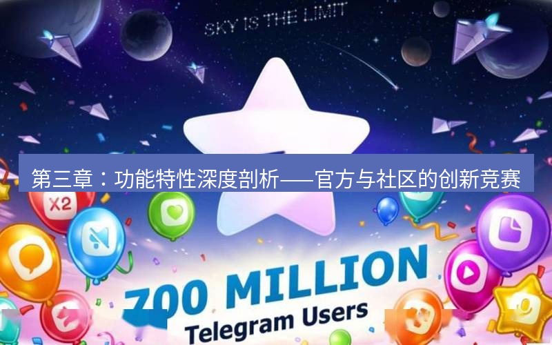 Telegram下载安装包 第三章:功能特性深度剖析——官方与社区的创新竞赛