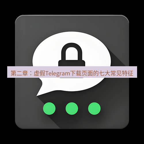Telegram下载安装包 第二章：虚假Telegram下载页面的七大常见特征