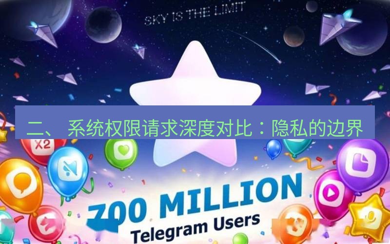 Telegram下载安装包 二、 系统权限请求深度对比：隐私的边界