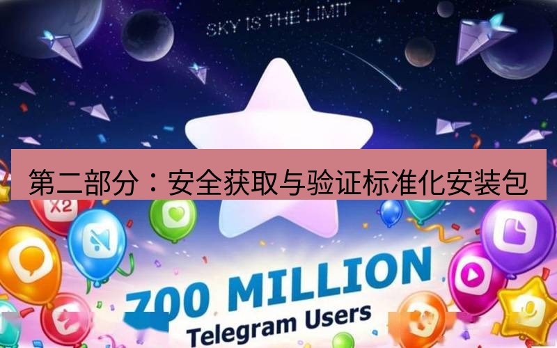 Telegram下载安装包 第二部分:安全获取与验证标准化安装包