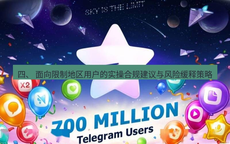 Telegram下载安装包 四、 面向限制地区用户的实操合规建议与风险缓释策略
