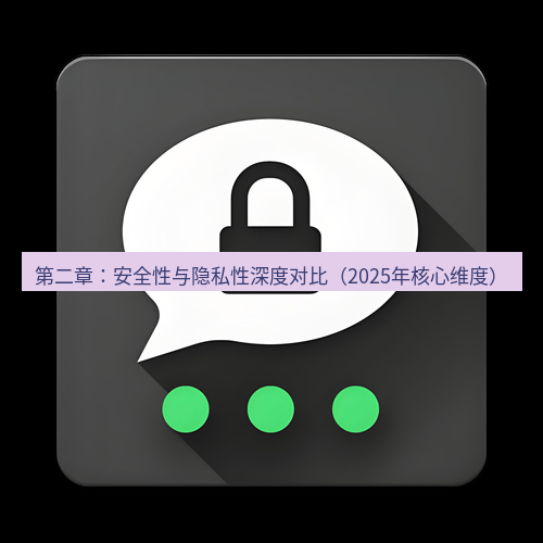 Telegram下载安装包 第二章:安全性与隐私性深度对比(2025年核心维度)