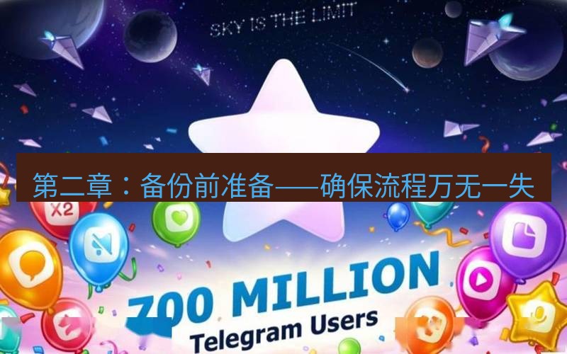 Telegram下载安装包 第二章:备份前准备——确保流程万无一失