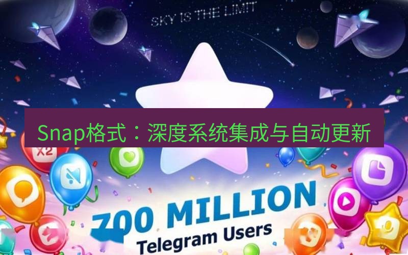 Telegram下载安装包 Snap格式:深度系统集成与自动更新