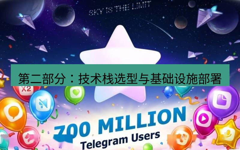 Telegram下载安装包 第二部分：技术栈选型与基础设施部署